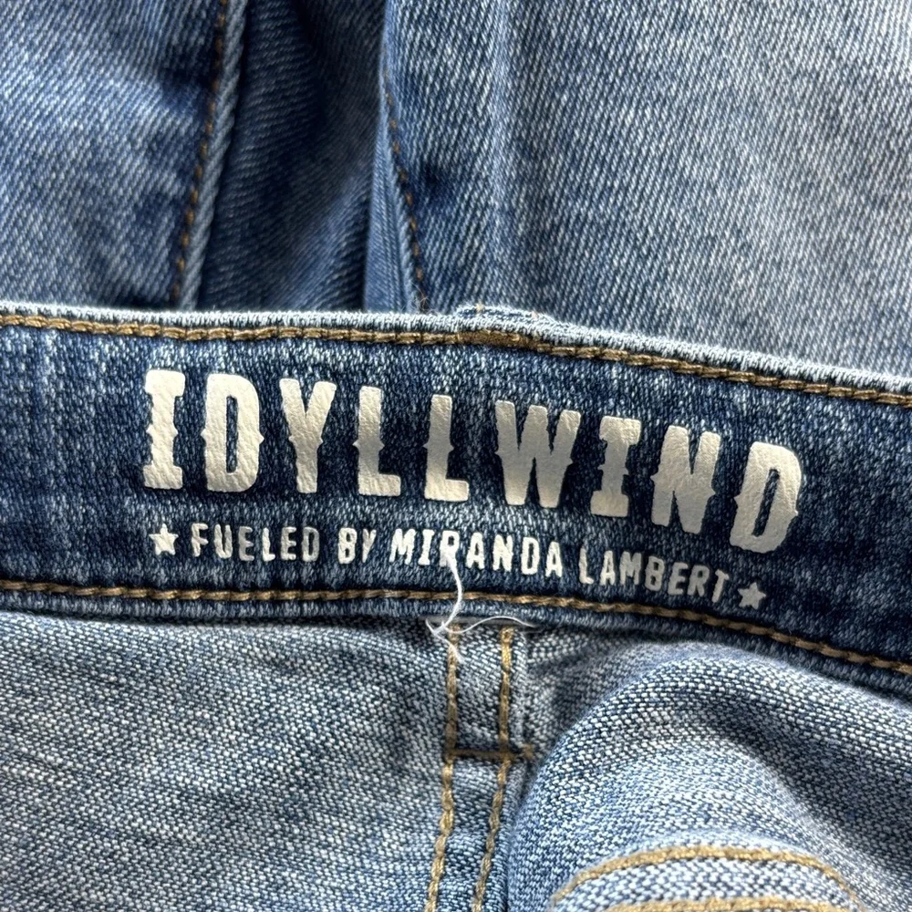 Idyllwind Holland Medium Wash‎ Contrast Panels High Risin Stretch Bootcut Jeans
